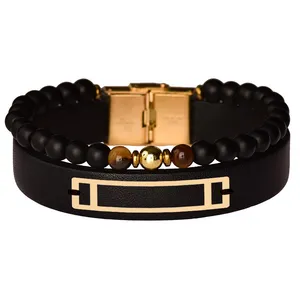 دستبند طلا 18 عیار زنانه الن نار مدل مستطيل مينيمال 100921