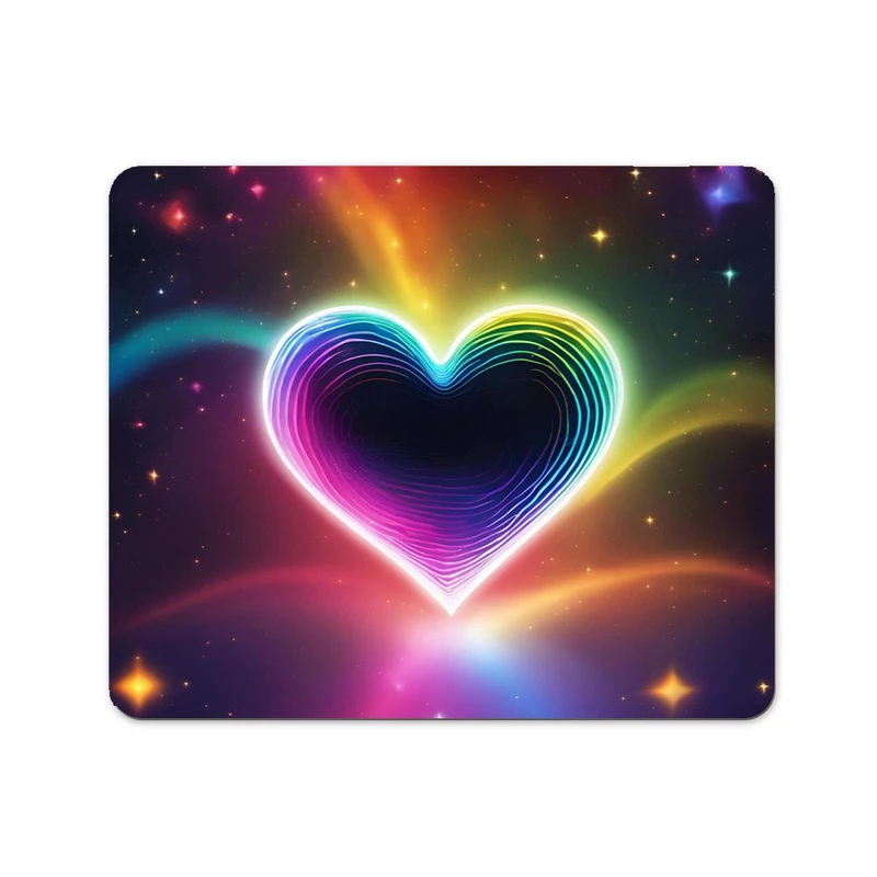 ماوس پد پاد آفرین مدل قلبی کد DKMP31 سایز 24*19 سانتی متر