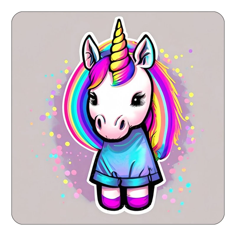 مگنت کاکتی طرح اسب تک شاخ و یونیکورن مدل mp31816