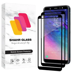 Shahr Glass FUL2 Screen Protector For Samsung Galaxy A8 Plus / Galaxy A6 Plus / Galaxy J8 / Galaxy J4 Plus / Galaxy J4 Core Pack Of 2