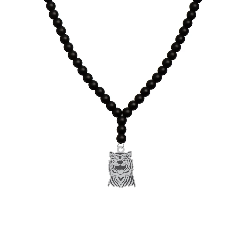 گردنبند هایکا مدل ببر و قلب کد as.jh 60