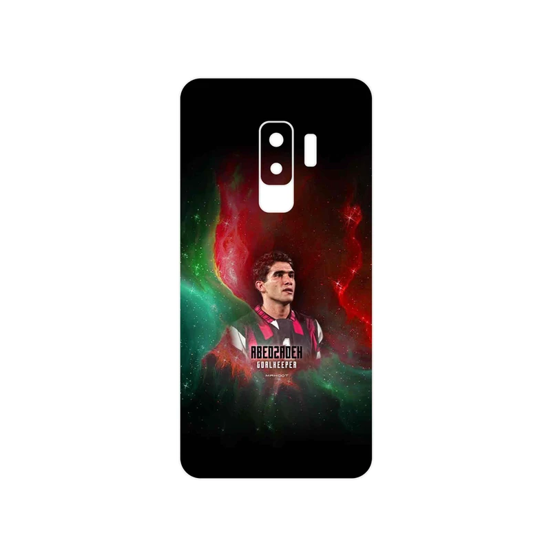 برچسب پوششی ماهوت مدل Ahmad Reza Abedzadeh مناسب برای گوشی موبایل سامسونگ Galaxy S9 Plus