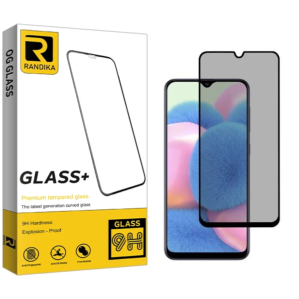محافظ صفحه نمایش حریم شخصی راندیکا مدل RK مناسب برای گوشی موبایل سامسونگ Galaxy A30s