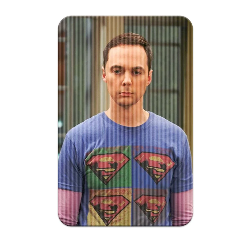 استیکر کارت پرمانه طرح big bang theory کد pm3d.661