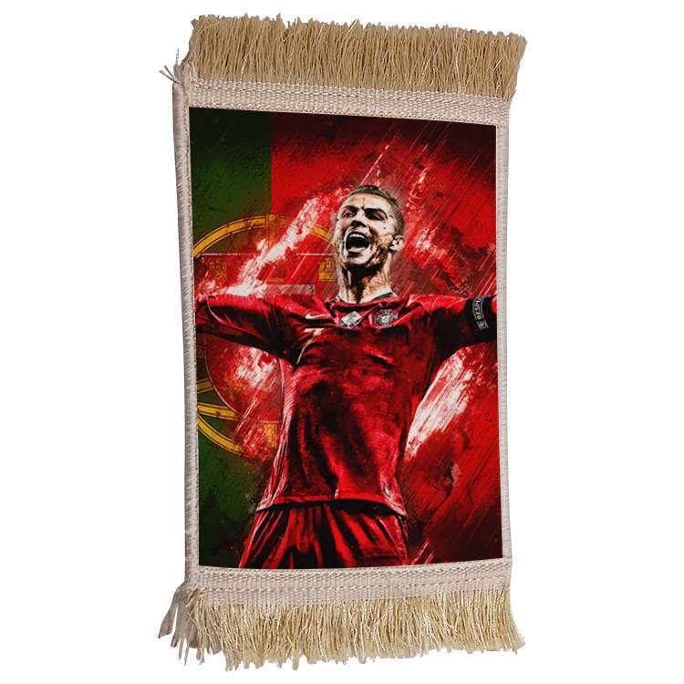 فرش ماشینی دیوارکوب مدل رونالدو کد 523