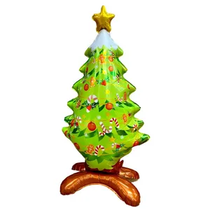 بادکنک فویلی مدل درخت کریسمس کد NH-23 