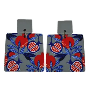 گوشواره زنانه مدل انار یلدا کد g4