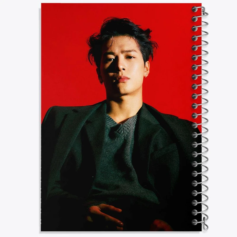 دفتر لیست خرید 50 برگ خندالو طرح جکسون گروه گات سون GOT7 کد 20968