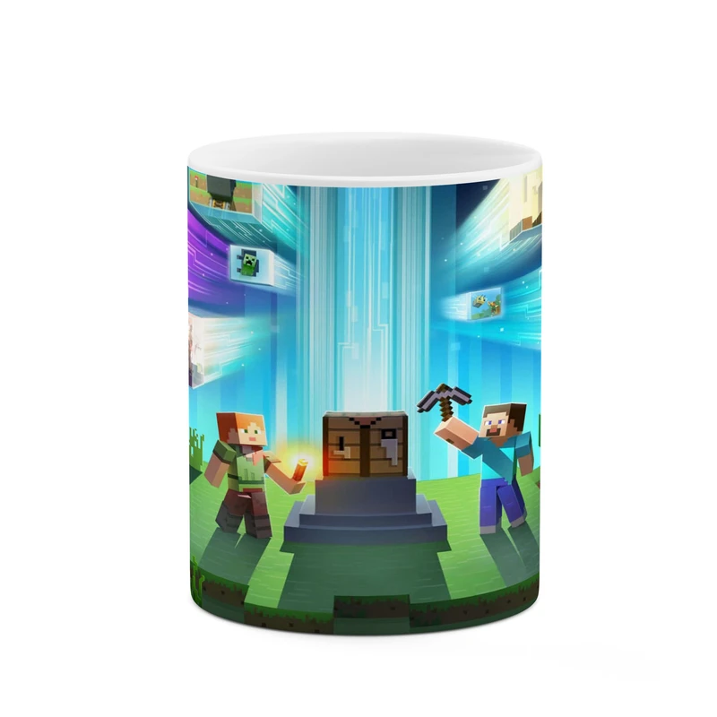 ماگ کاکتی طرح ماینکرافت minecraft مدل mgh41413