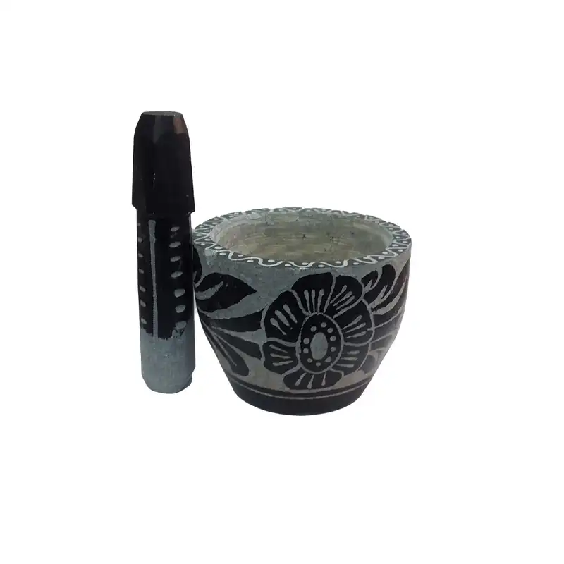 هاون سنگی مدل قلم کاری SRP-613