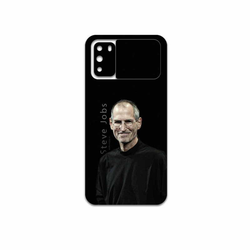 برچسب پوششی ماهوت مدل Steve Jobs مناسب برای گوشی موبایل شیائومی Poco M3