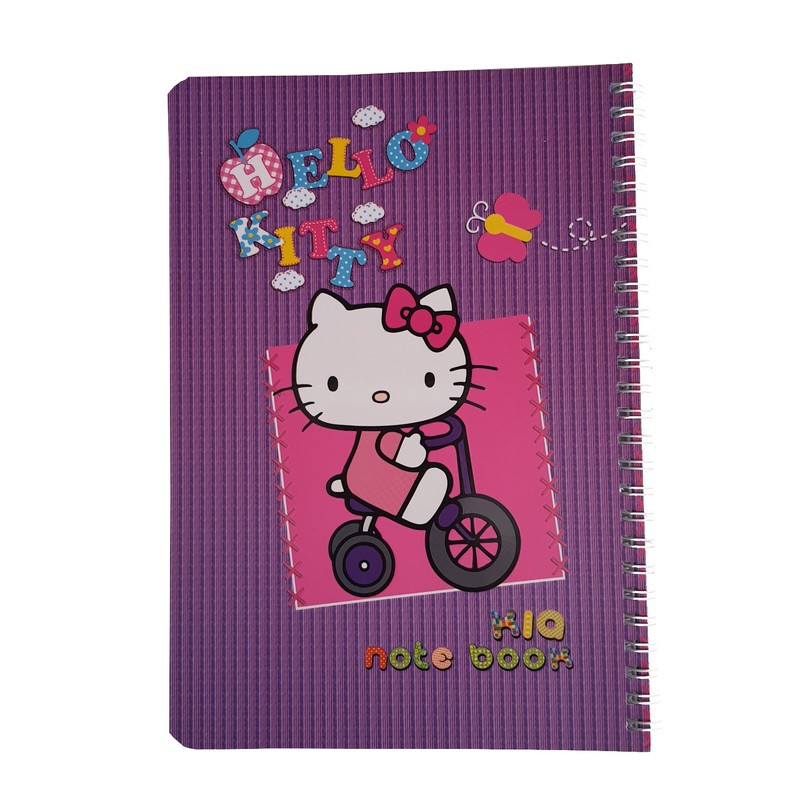 دفتر سیمی 50 برگ مدل کیتی