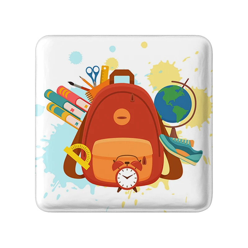 پیکسل خندالو طرح بازگشت به مدرسه مدل مربعی کد 30056