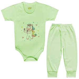 ست بادی و شلوار نوزادی کارانس مدل BSTG-3194