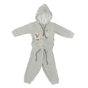 ست سویشرت و شلوار نوزادی مدل گوسفند کد 890