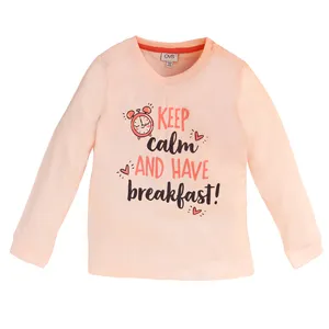 تی شرت آستین بلند دخترانه او وی اس مدل 21265