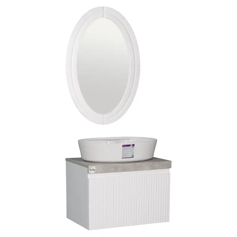 ست کابینت و روشویی توییس مدل tws 1032-2 به همراه آینه