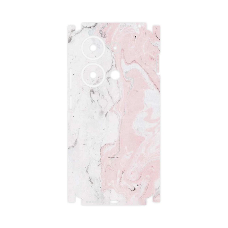 برچسب پوششی ماهوت مدل Blanco_Pink_Marble-FullSkin مناسب برای گوشی موبایل شیائومی Redmi Note 13 Pro 4G