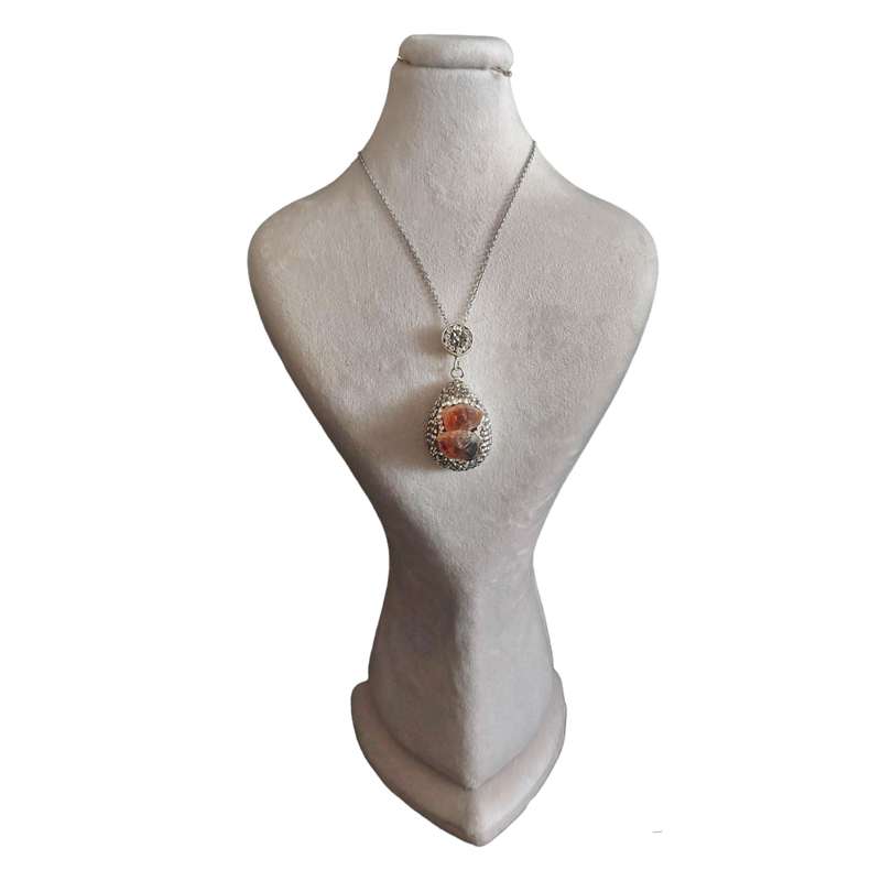 گردنبند دخترانه زارمیک مدل سیترین کد 16 گردنبند دخترانه زارمیک مدل سیترین کد 16