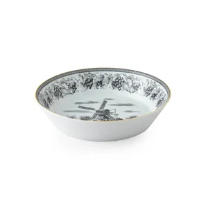 بشقاب خورش خوری زی مدل فرم اس 19 ویلیج درجه یک بسته شش عددی	