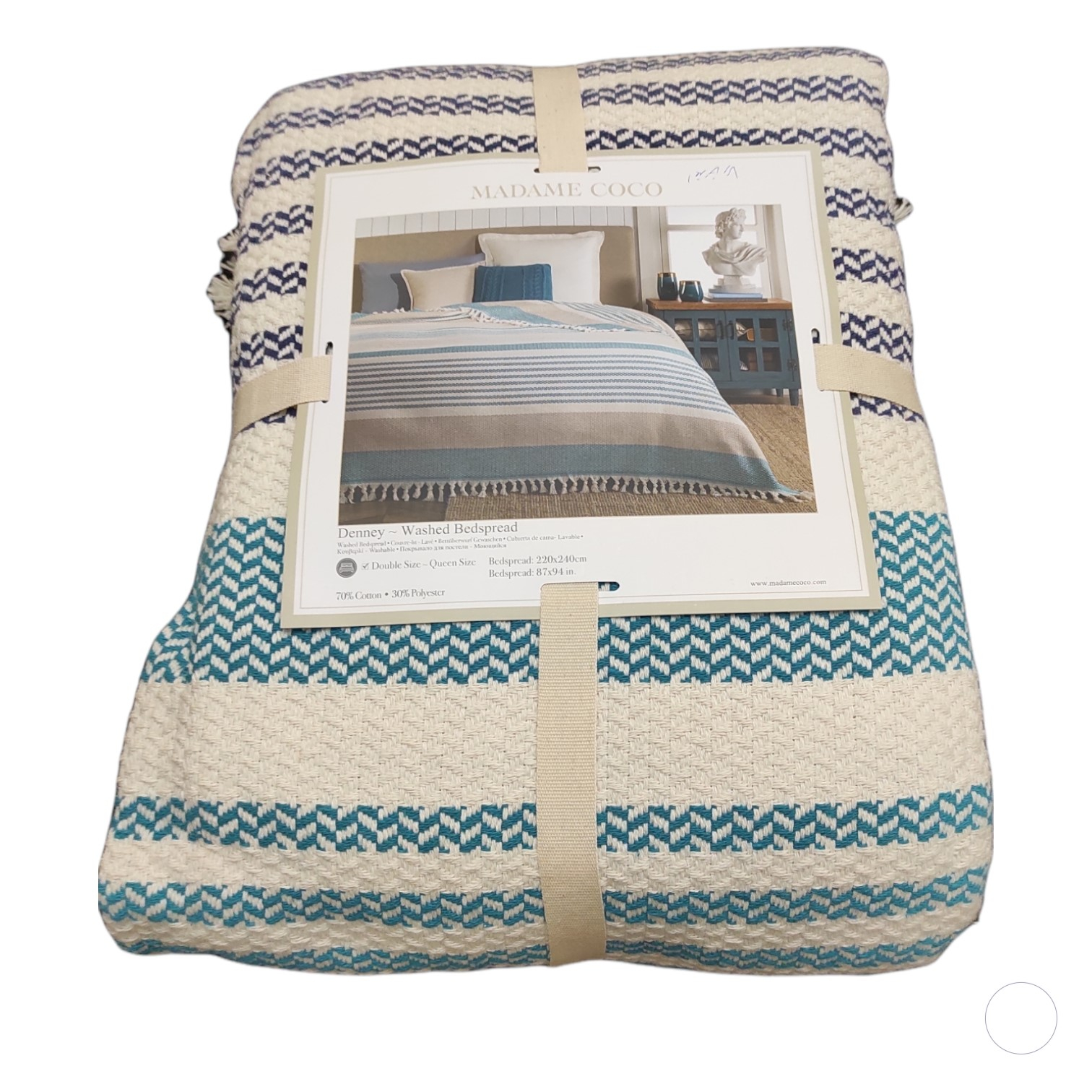 روتختی مادام کوکو مدل Denney تک نفره سایز 220×160 سانتی متر