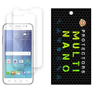 Multi Nano X-S2N Model Transparent Screen Protector Suitable For Samsung Galaxy J5 Mobile Phone Pack Of 2