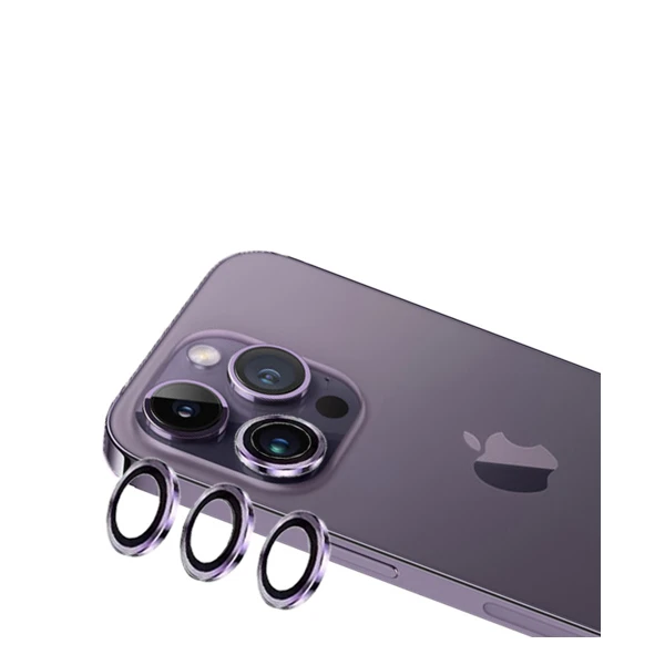 محافظ لنز دوربین مدل 9h مناسب برای گوشی موبایل اپل iPhone 14 Promax