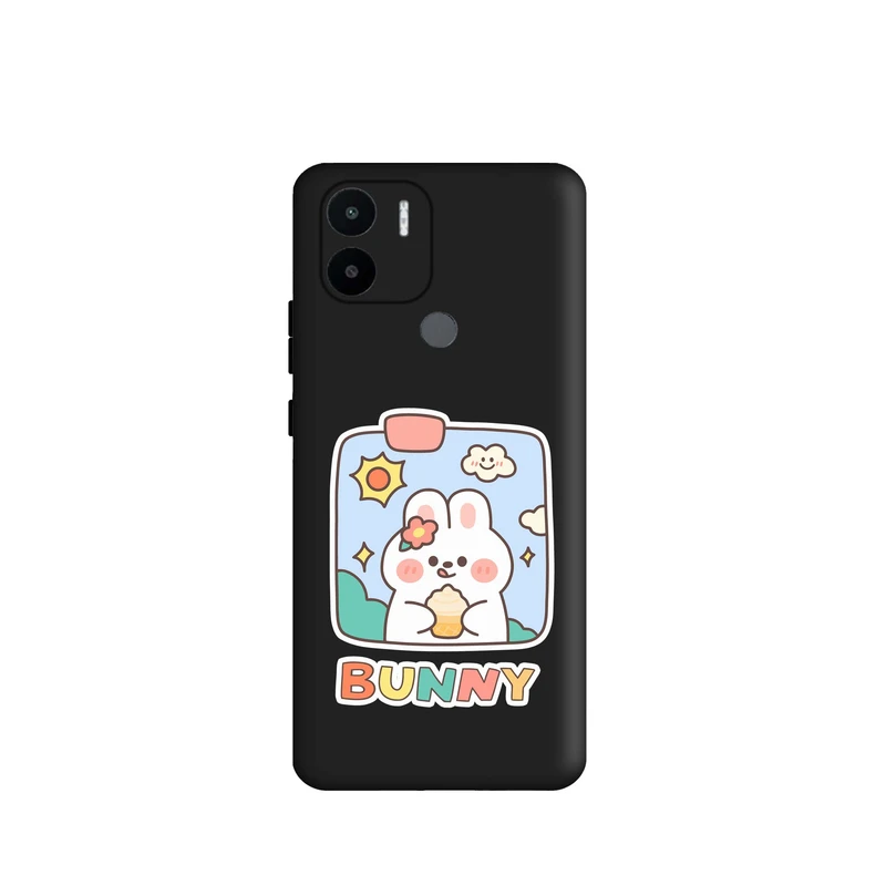 کاور قاب گارد طرح خرگوشی کیوت کد m6098 مناسب برای گوشی موبایل شیائومی Redmi A1 Plus / Redmi A2 Plus