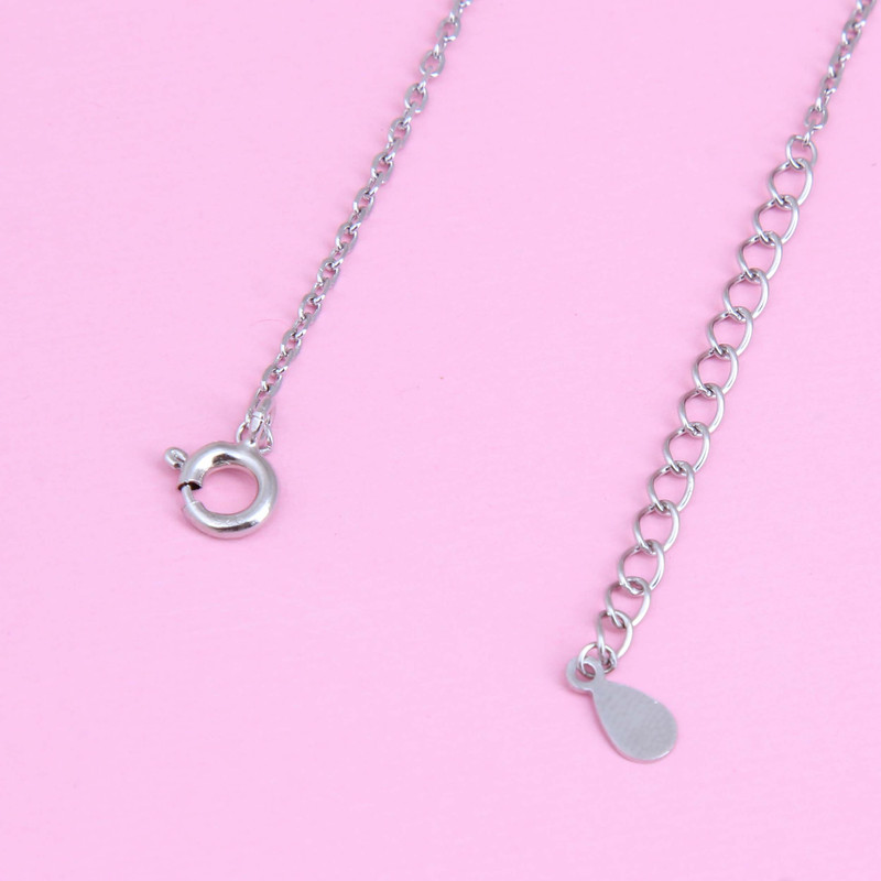 پابند نقره زنانه بازرگانی میلادی مدل پروانه  کد DP_591