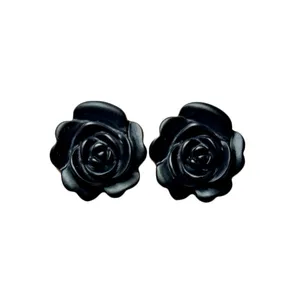 گوشواره زنانه اکسسوریز طرح رز کد A112