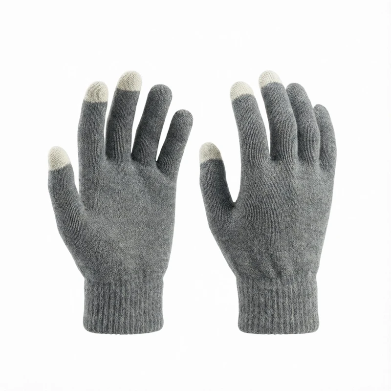 دستکش بافتنی بچگانه مدل touchscreen