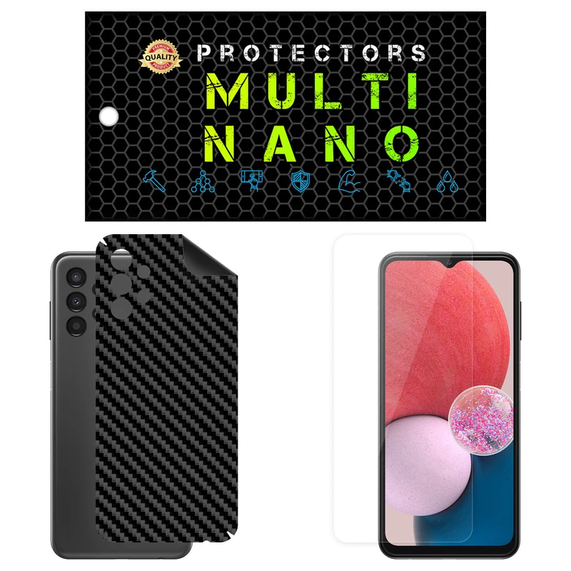 محافظ صفحه نمایش مولتی نانو مدل X-SFC مناسب برای گوشی موبایل سامسونگ Galaxy A13 به همراه برچسب پوششی
