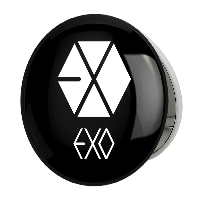 آینه جیبی خندالو طرح گروه اکسو EXO مدل تاشو کد 13646 