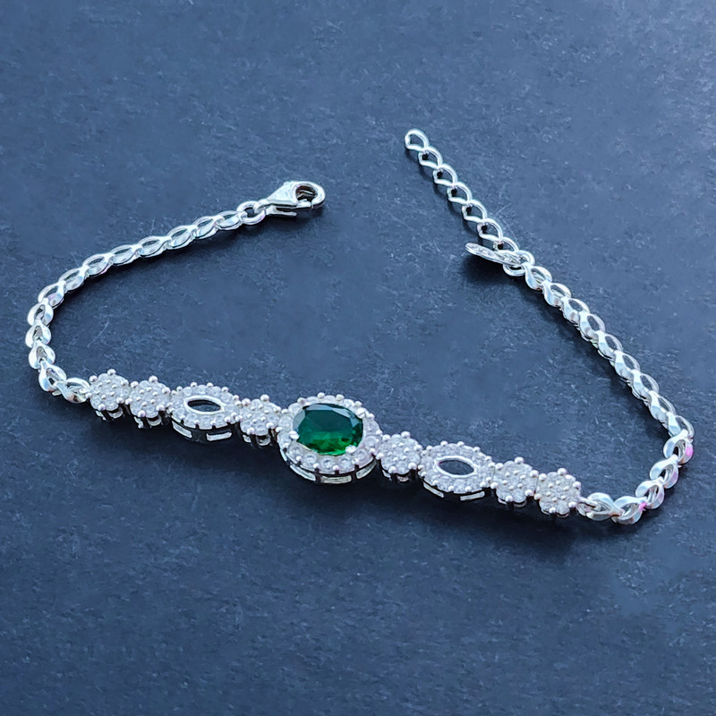 دستبند نقره زنانه مدل 30573