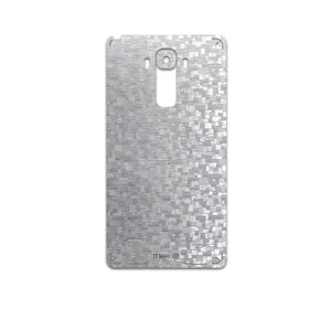 MAHOOT Silver-Silicon Cover Sticker for LG G4 Stylus