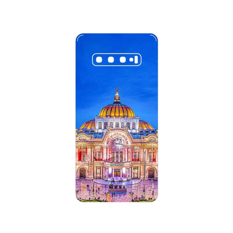 برچسب پوششی ماهوت مدل Mexico City مناسب برای گوشی موبایل سامسونگ Galaxy S10 Plus