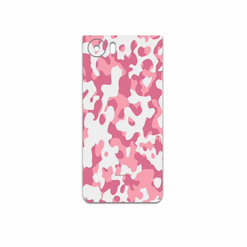 برچسب پوششی ماهوت مدل Army-Pink مناسب برای گوشی موبایل بلک بری KEYONE