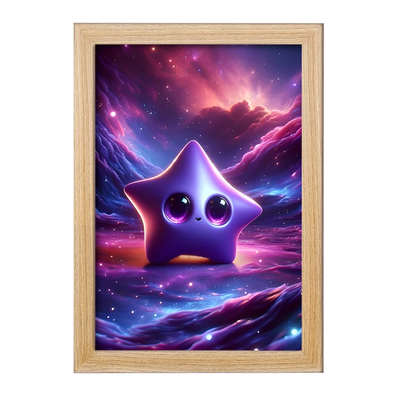 تابلو خندالو مدل ستاره ی کهکشانی کد F7543