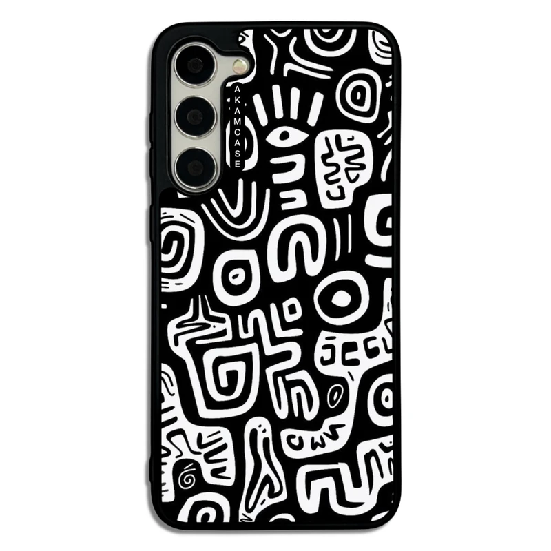 کاور آکام مدل AMC-WSGS23P-DOODLE6 مناسب برای گوشی موبایل سامسونگ Galaxy S23 Plus