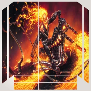 برچسب پلی استیشن ۴ طرح   ghost rider contest of champions il  کد PS-10107