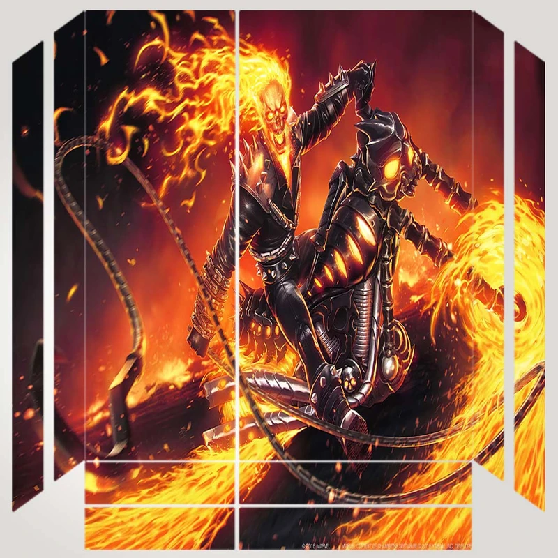 برچسب پلی استیشن ۴ طرح   ghost rider contest of champions il  کد PS-10107