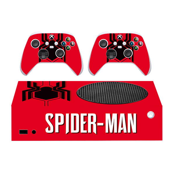 برچسب کنسول بازی ایکس باکس series s مدل spider man کد 1 مجموعه 4 عددی