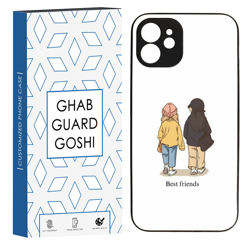 کاور قاب گارد گوشی طرح دخترانه کد TPU-020 مناسب برای گوشی موبایل اپل Iphone 12