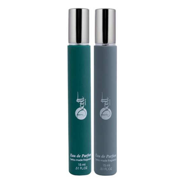 عطر جیبی مردانه دکلت مدل 330 حجم 15 میلی لیتر مجموعه 2 عددی
