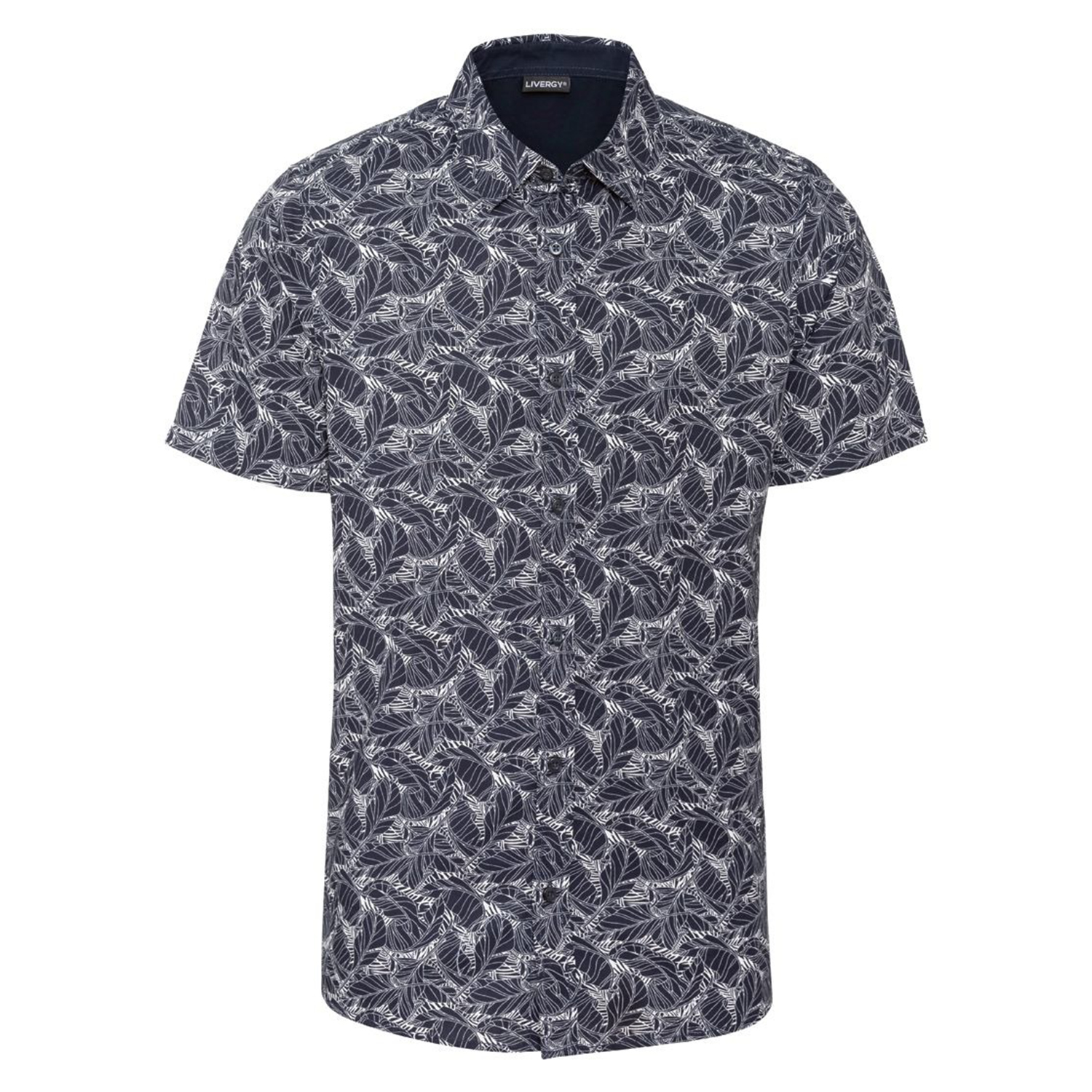 پیراهن آستین کوتاه مردانه لیورجی مدل هاوایی کد UP325570AOP