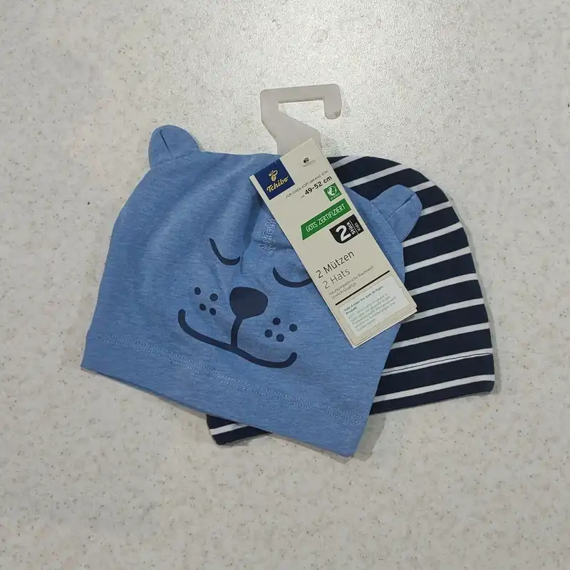 کلاه نوزادی چیبو مدل Mutzen بسته 2 عددی