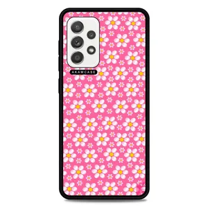 AKAM AMC-WSGA52-FLOWERS-32 Cover For Samsung Galaxy A52