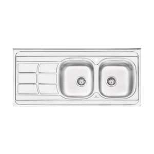 سینک ظرفشویی پرنیان استیل مدل PS2109 روکار