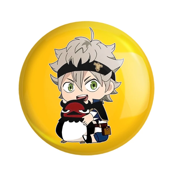 مگنت خندالو طرح آستا انیمه بلک کلاور Black Clover کد 10255