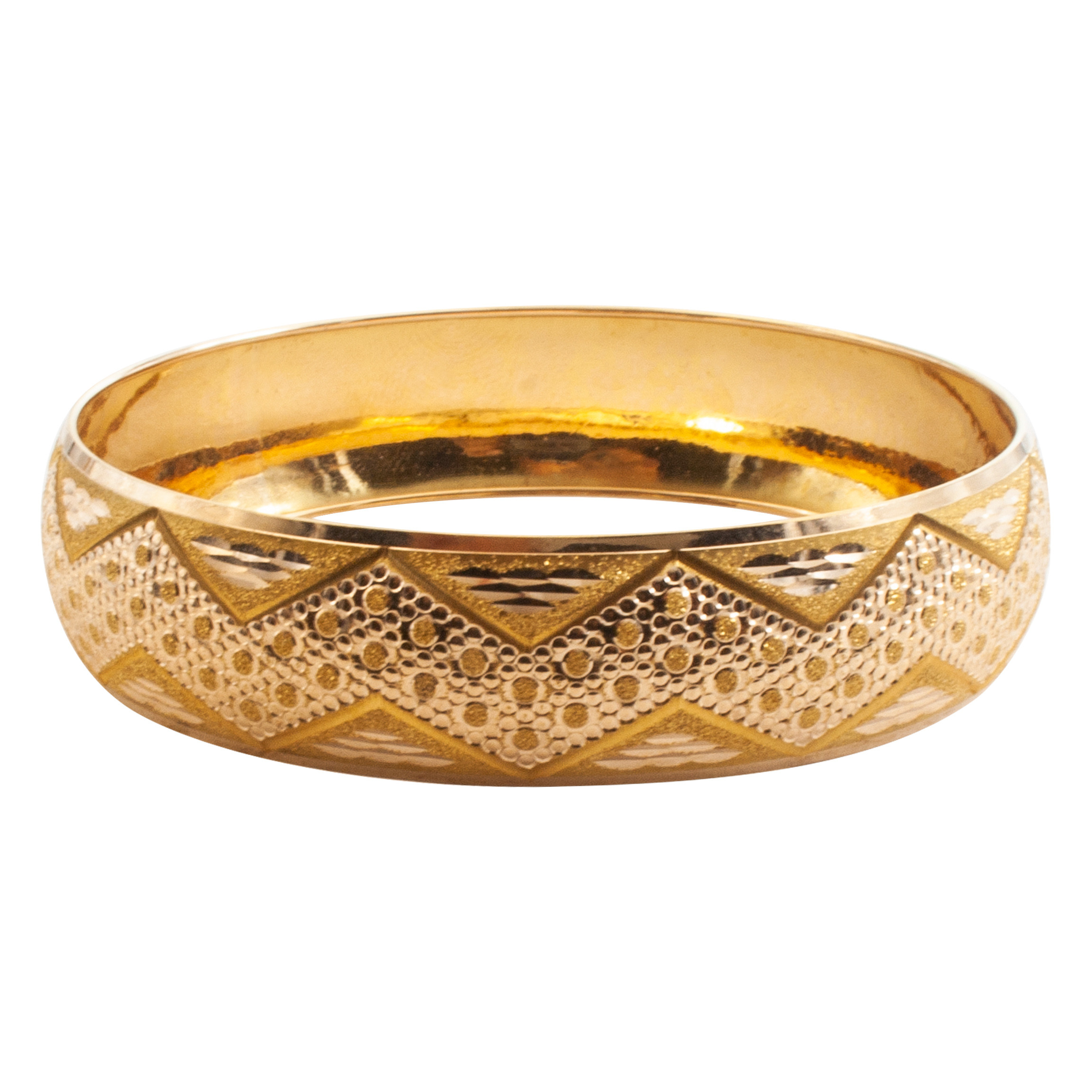 النگو طلا 18 عیار زنانه سهی مدل VB54-3